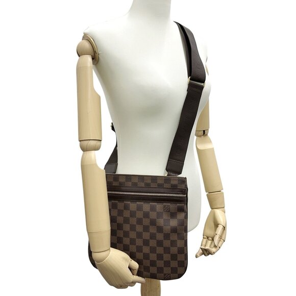 LOUIS VUITTON Brown Damier Shoulder Bag - Picture 6 of 12